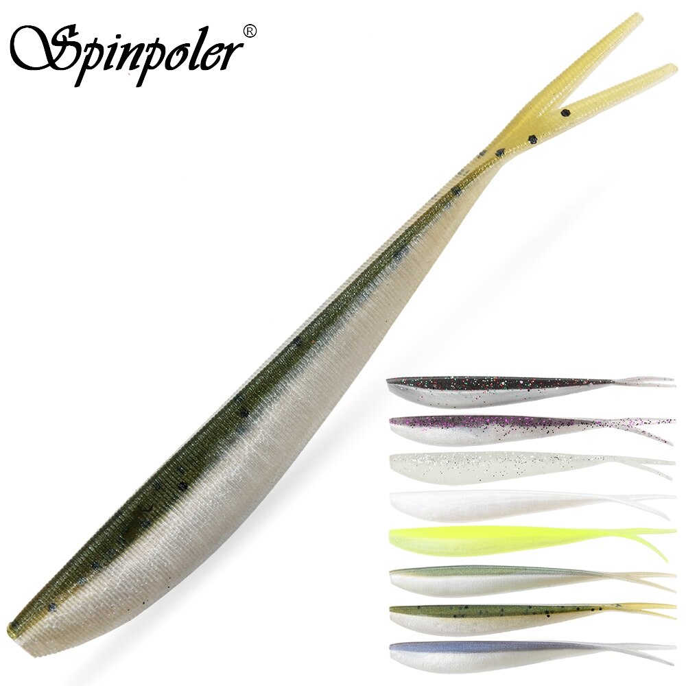 Spinpoler Ʈ ô Jerk Shad Minnow  ̽ ̳ ۾ ũ Walleye Crappie Ŭ ߱ 10 /  Jerkbait Ȥմϴ